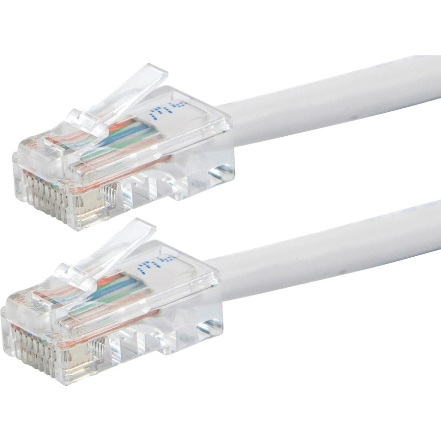 Monoprice ZEROboot Series Cat5e 24AWG UTP Ethernet Network Patch Cable 100ft White