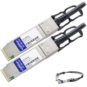 AddOn Dell 332-1662 Compatible TAA Compliant 40GBase-CU QSFP+ to QSFP+ Direct Attach Cable (Passive Twinax 1m)