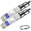 AddOn Dell 332-1662 Compatible TAA Compliant 40GBase-CU QSFP+ to QSFP+ Direct Attach Cable (Passive Twinax 1m)