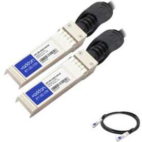 AddOn MSA and TAA Compliant 10GBase-CU SFP+ to SFP+ Direct Attach Cable (Active Twinax 11m)