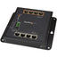 StarTech.com Industrial 8 Port Gigabit PoE Switch - 4 x PoE+ 30W - Power Over Ethernet GbE Layer/L2 Managed Network Switch -40C to +75C