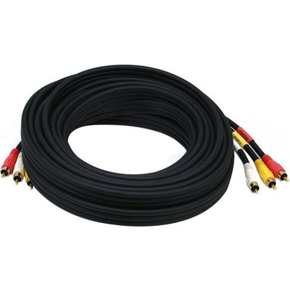 Monoprice RCA Coaxial Composite Video and Stereo Audio Cable 25ft