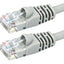 Monoprice 50FT 24AWG Cat5e 350MHz UTP Crossover Bare Copper Ethernet Network Cable - Gray