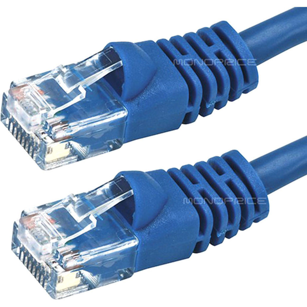 Monoprice Cat6 24AWG UTP Ethernet Network Patch Cable 50ft Blue