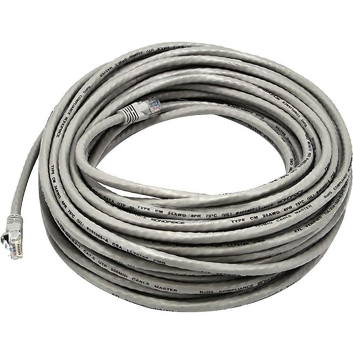 Monoprice Cat5e 24AWG UTP Ethernet Network Patch Cable 50ft Gray