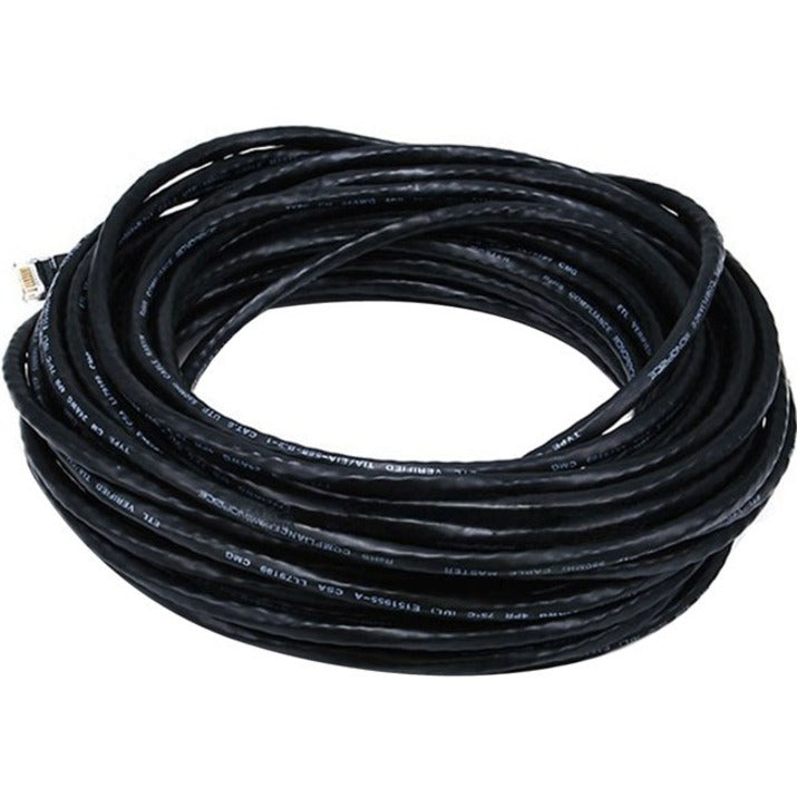 Monoprice Cat5e 24AWG UTP Ethernet Network Patch Cable 50ft Black