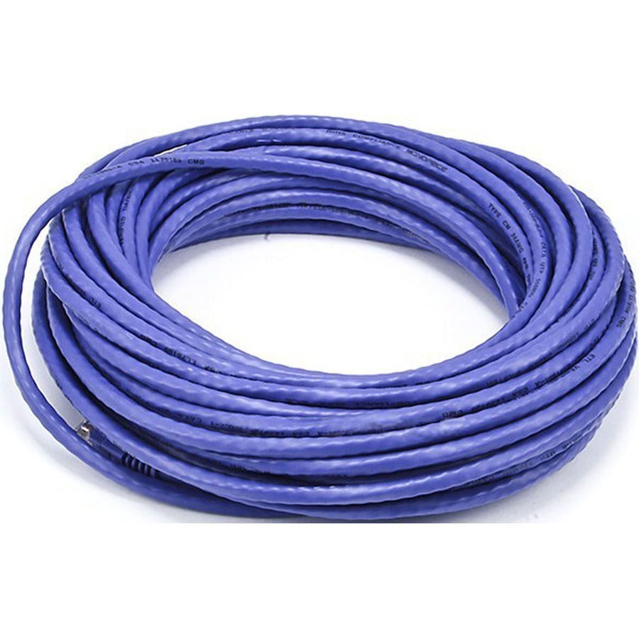 Monoprice Cat5e 24AWG UTP Ethernet Network Patch Cable 50ft Purple