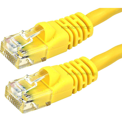 Monoprice Cat6 24AWG UTP Ethernet Network Patch Cable 100ft Yellow