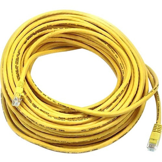 Monoprice Cat5e 24AWG UTP Ethernet Network Patch Cable 75ft Yellow