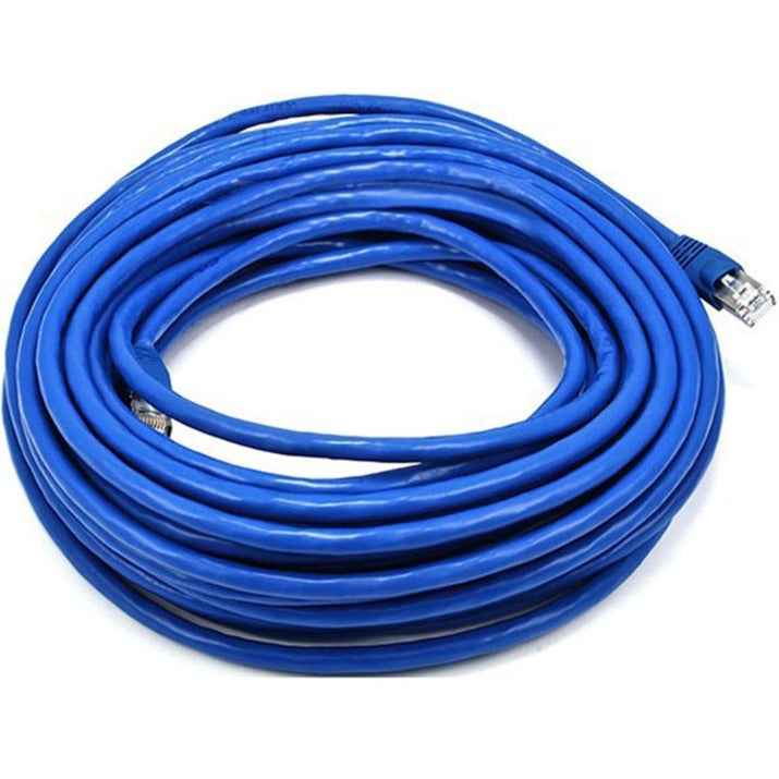 Monoprice Cat6A 26AWG STP Ethernet Network Patch Cable 50ft Blue