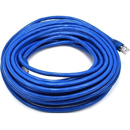 Monoprice Cat6A 26AWG STP Ethernet Network Patch Cable 50ft Blue