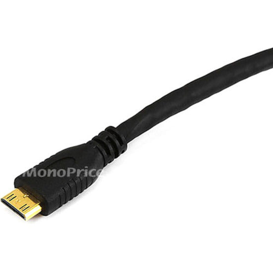 Monoprice Standard HDMI Cable with HDMI Mini Connector 15ft