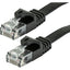 Monoprice Cat5e 30AWG UTP Flat Ethernet Network Patch Cable 75ft Black