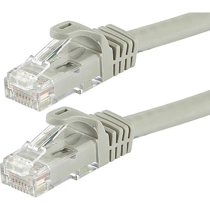 Monoprice FLEXboot Series Cat6 24AWG UTP Ethernet Network Patch Cable 50ft Gray