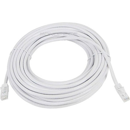 Monoprice FLEXboot Series Cat6 24AWG UTP Ethernet Network Patch Cable 50ft White