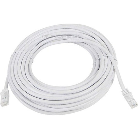 Monoprice FLEXboot Series Cat6 24AWG UTP Ethernet Network Patch Cable 50ft White