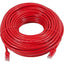 Monoprice FLEXboot Series Cat6 24AWG UTP Ethernet Network Patch Cable 100ft Red