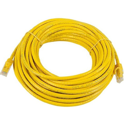 Monoprice FLEXboot Series Cat6 24AWG UTP Ethernet Network Patch Cable 50ft Yellow