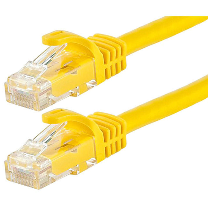 Monoprice FLEXboot Series Cat6 24AWG UTP Ethernet Network Patch Cable 50ft Yellow