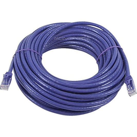 Monoprice FLEXboot Series Cat6 24AWG UTP Ethernet Network Patch Cable 50ft Purple