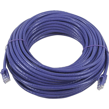 Monoprice FLEXboot Series Cat6 24AWG UTP Ethernet Network Patch Cable 100ft Purple