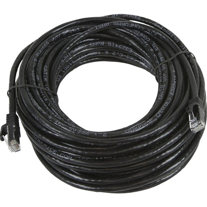 Monoprice FLEXboot Series Cat5e 24AWG UTP Ethernet Network Patch Cable 50ft Black