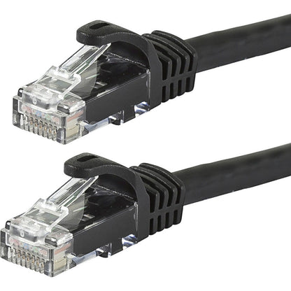 Monoprice FLEXboot Series Cat5e 24AWG UTP Ethernet Network Patch Cable 50ft Black