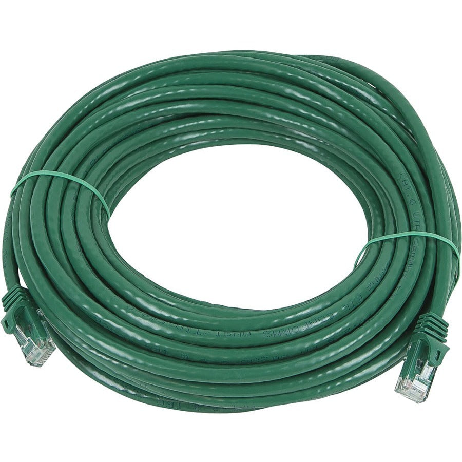 Monoprice FLEXboot Series Cat5e 24AWG UTP Ethernet Network Patch Cable 50ft Green
