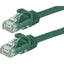 Monoprice FLEXboot Series Cat5e 24AWG UTP Ethernet Network Patch Cable 50ft Green