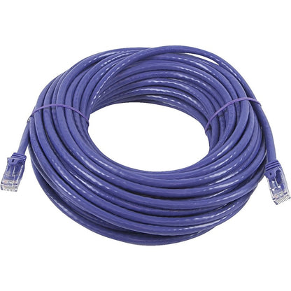 Monoprice FLEXboot Series Cat5e 24AWG UTP Ethernet Network Patch Cable 50ft Purple