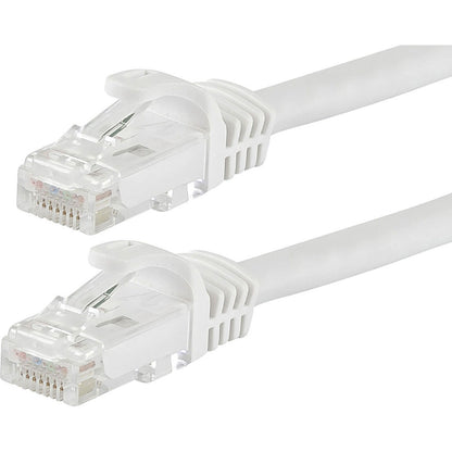 Monoprice FLEXboot Series Cat5e 24AWG UTP Ethernet Network Patch Cable 50ft White
