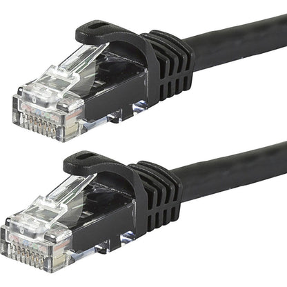 Monoprice FLEXboot Series Cat5e 24AWG UTP Ethernet Network Patch Cable 75ft Black