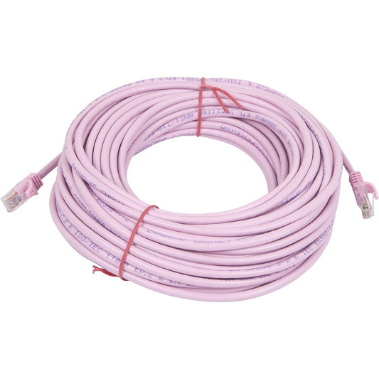 Monoprice FLEXboot Series Cat5e 24AWG UTP Ethernet Network Patch Cable 75ft Pink