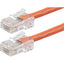 Monoprice ZEROboot Series Cat5e 24AWG UTP Ethernet Network Patch Cable 50ft Orange