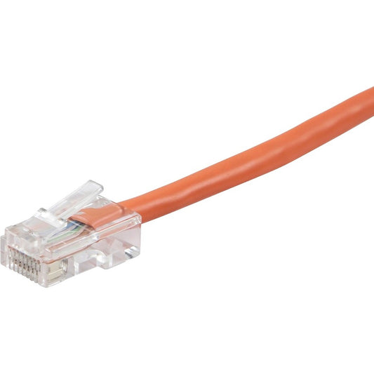 Monoprice ZEROboot Series Cat6 24AWG UTP Ethernet Network Patch Cable 50ft Orange