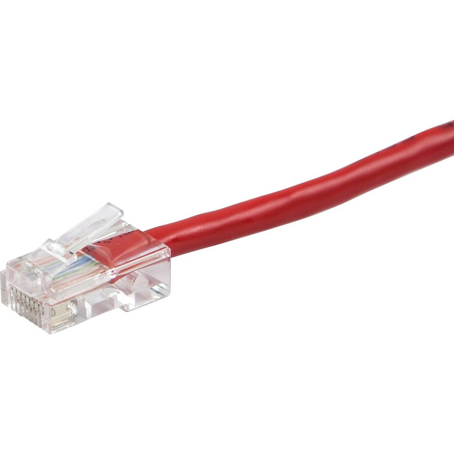 Monoprice ZEROboot Series Cat6 24AWG UTP Ethernet Network Patch Cable 50ft Red