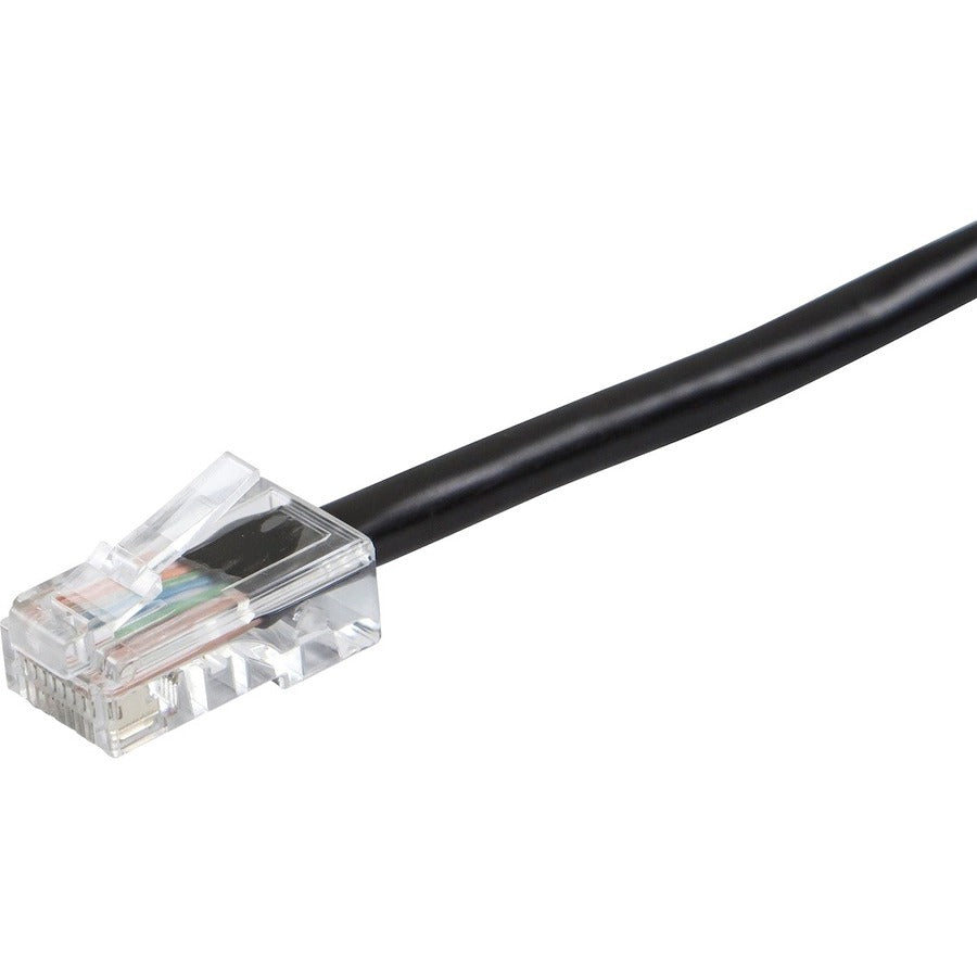 Monoprice ZEROboot Series Cat6 24AWG UTP Ethernet Network Patch Cable 75ft Black