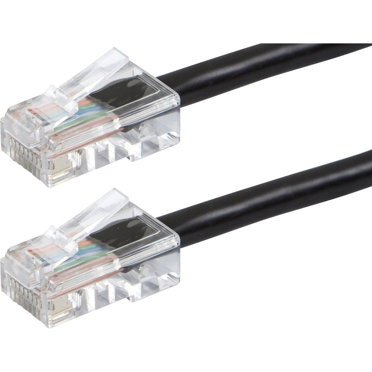 Monoprice ZEROboot Series Cat6 24AWG UTP Ethernet Network Patch Cable 100ft Black
