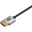 Monoprice Ultra Slim Series High Speed HDMI Cable 3ft Silver