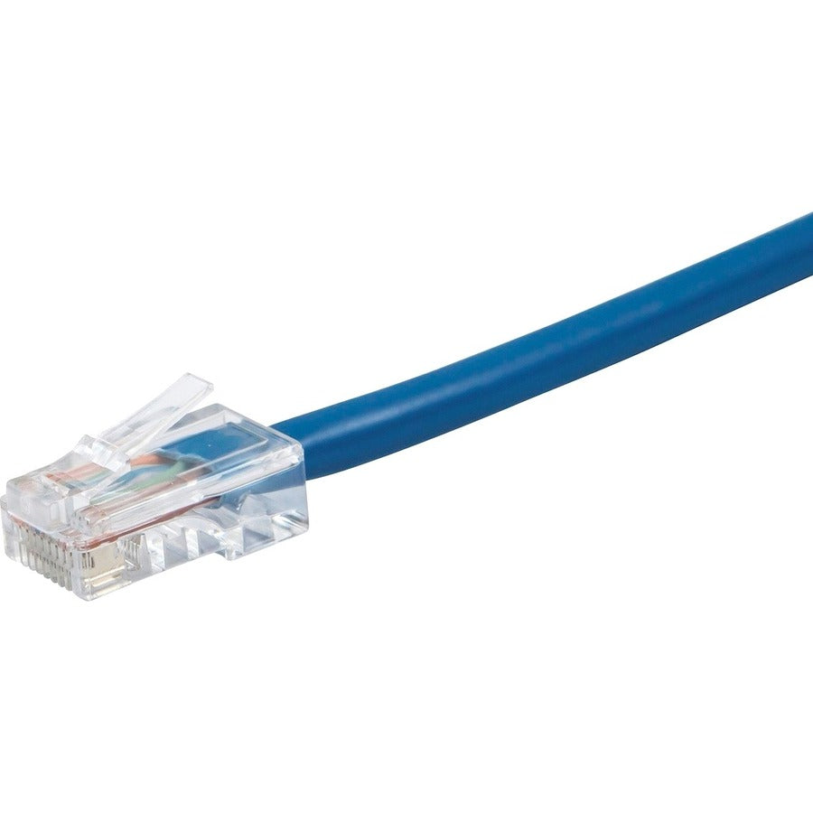 Monoprice ZEROboot Series Cat5e 24AWG UTP Ethernet Network Patch Cable 50ft BLUE