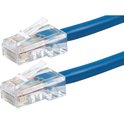 Monoprice ZEROboot Series Cat5e 24AWG UTP Ethernet Network Patch Cable 50ft BLUE