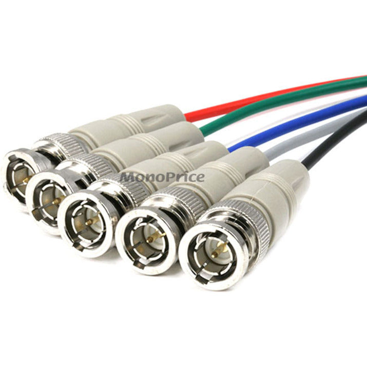 Monoprice 5BNC RGB to 5BNC RGB Video Cable - 25ft