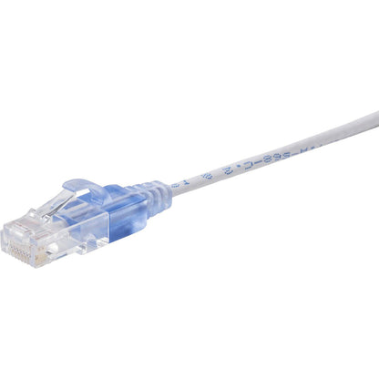 Monoprice 10-Pack SlimRun Cat6A Ethernet Network Patch Cable 10ft White