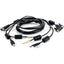 Vertiv Avocent USB Keyboard and Mouse DVI-D and Audio Cable 6 ft. forVertiv Avocent SV and SC Series Switches