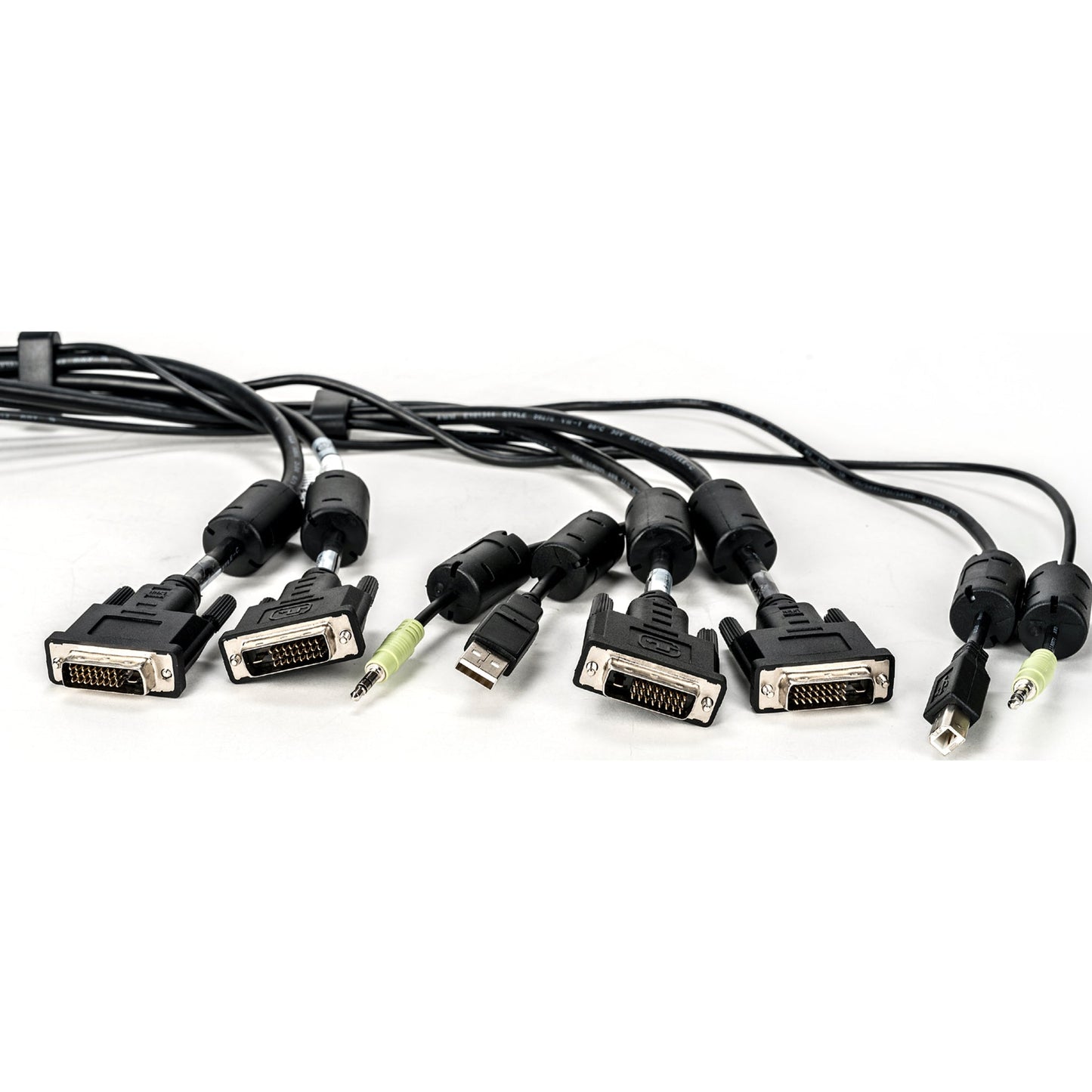 Vertiv Avocent USB Keyboard and Mouse DVI-D and Audio Cable 6 ft. with DPP Support for Vertiv Avocent SV and SC Series Switches