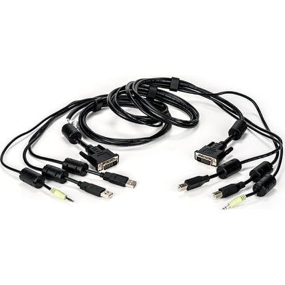 Vertiv Avocent USB Keyboard and Mouse DVI-D and Audio Cable 6 ft. with DPP Support for Vertiv Avocent SV and SC Series Switches