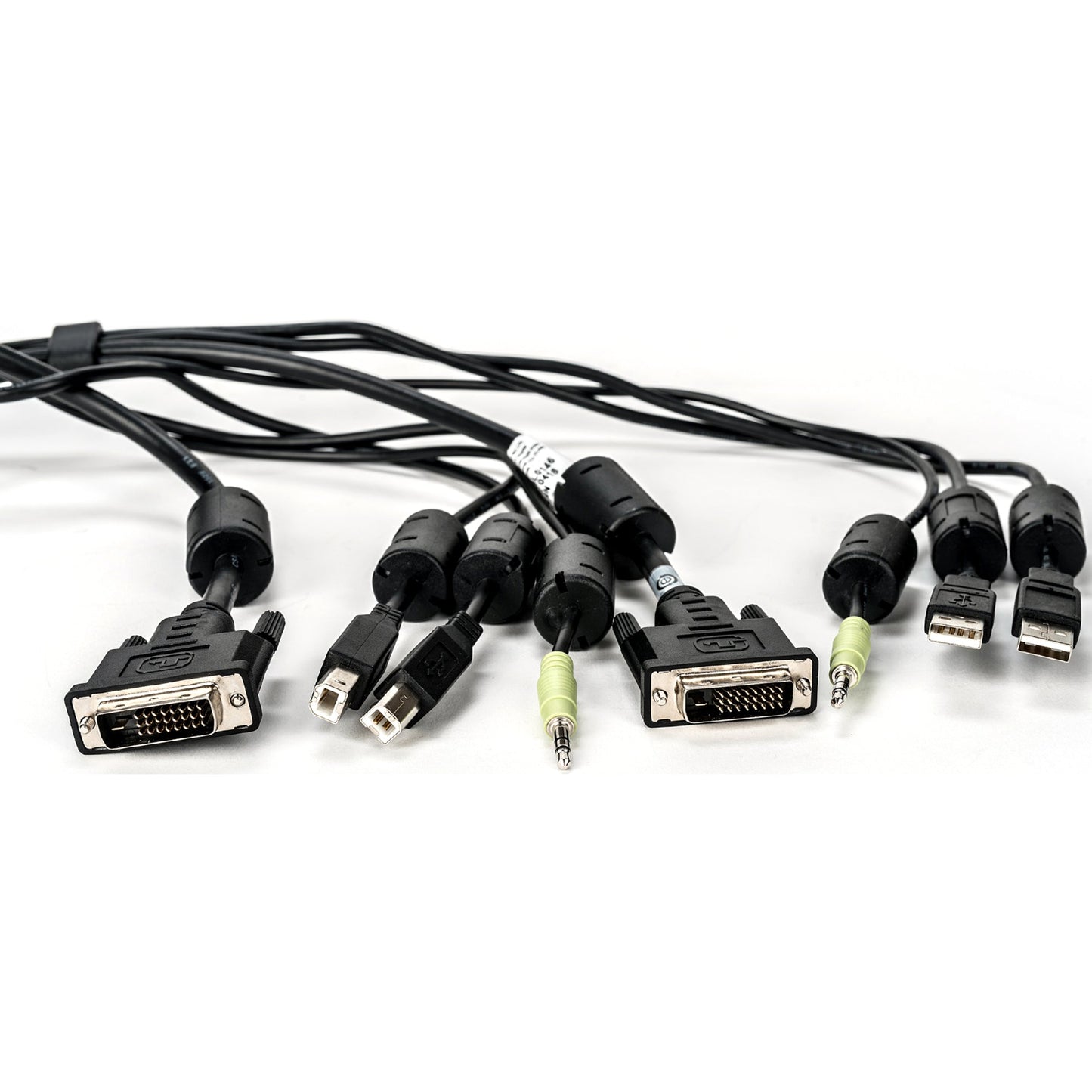 Vertiv Avocent USB Keyboard and Mouse DVI-D and Audio Cable 6 ft. with DPP Support for Vertiv Avocent SV and SC Series Switches