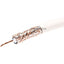 Monoprice 1000ft RG6 (18AWG) Quad Shield CL2 Bulk Cable - White