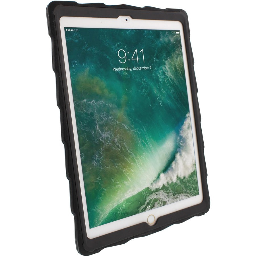 Gumdrop Drop Tech Case for iPad (2017) - Black Smoke Transparent