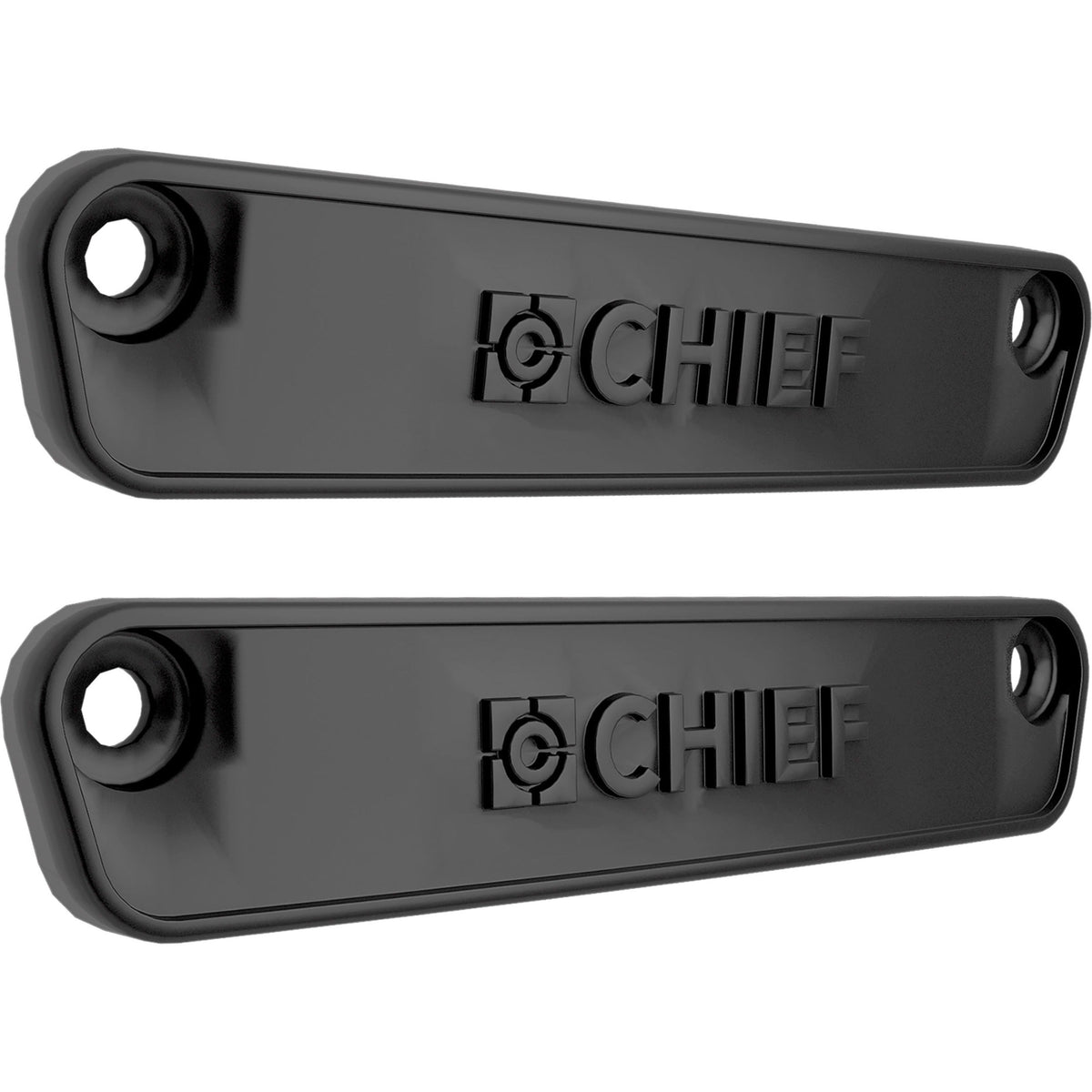 Chief Fusion Horizontal Row End Cap - Black